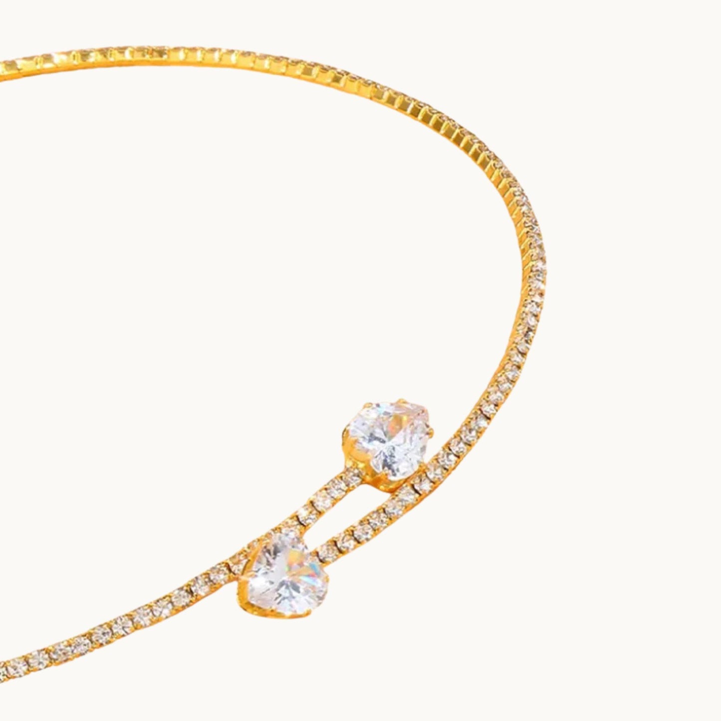 Heart Choker Necklace
