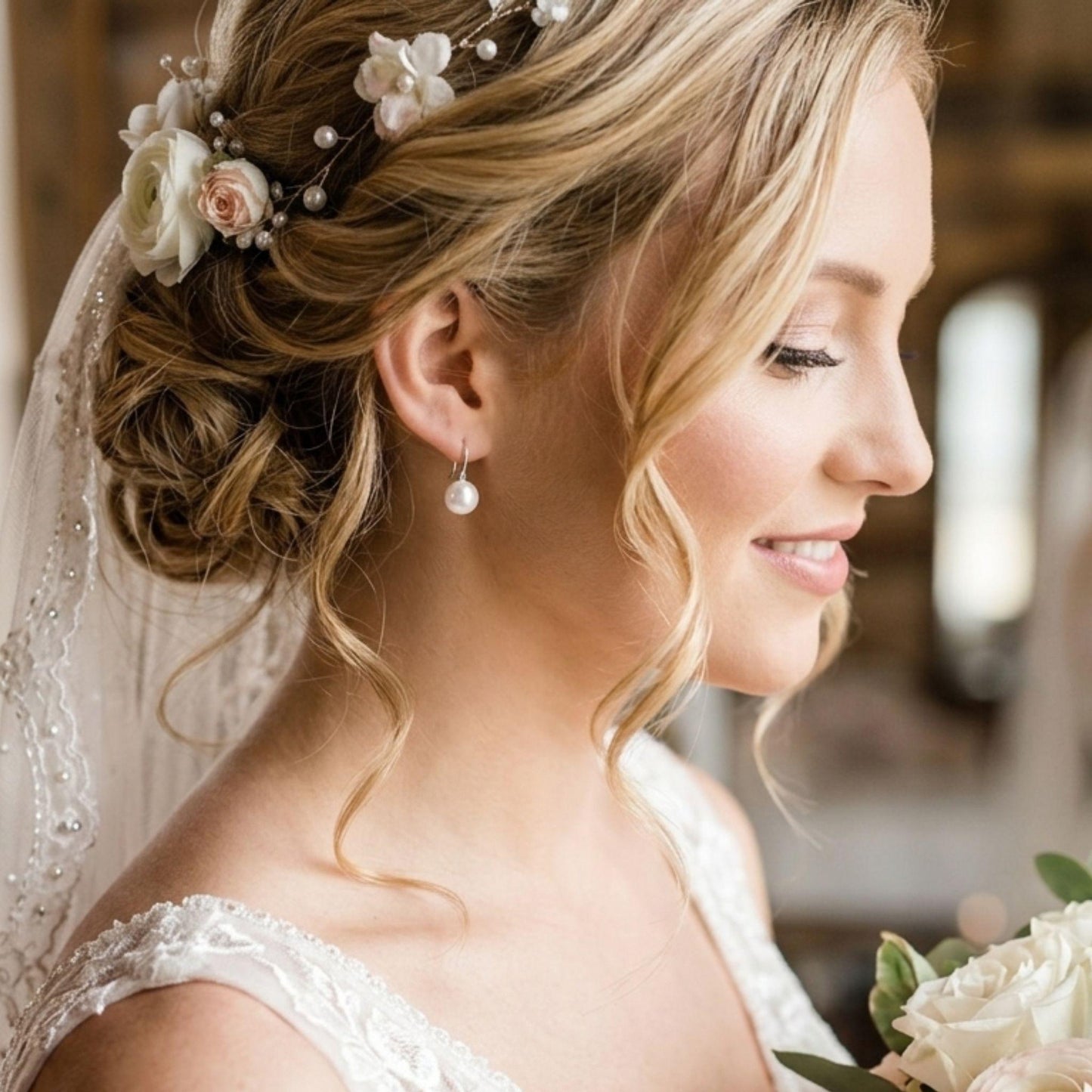Classic Pearl Earrings – Timeless Elegance, Effortlessly Yours