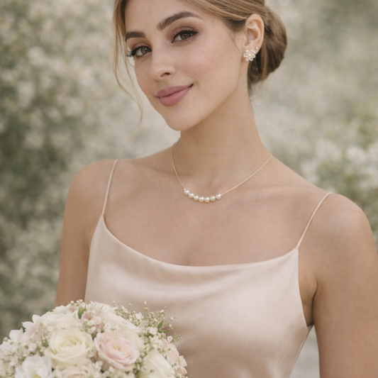 Simple Pearl Necklace - The Effortless Glow for Your Wedding Day and Beyond