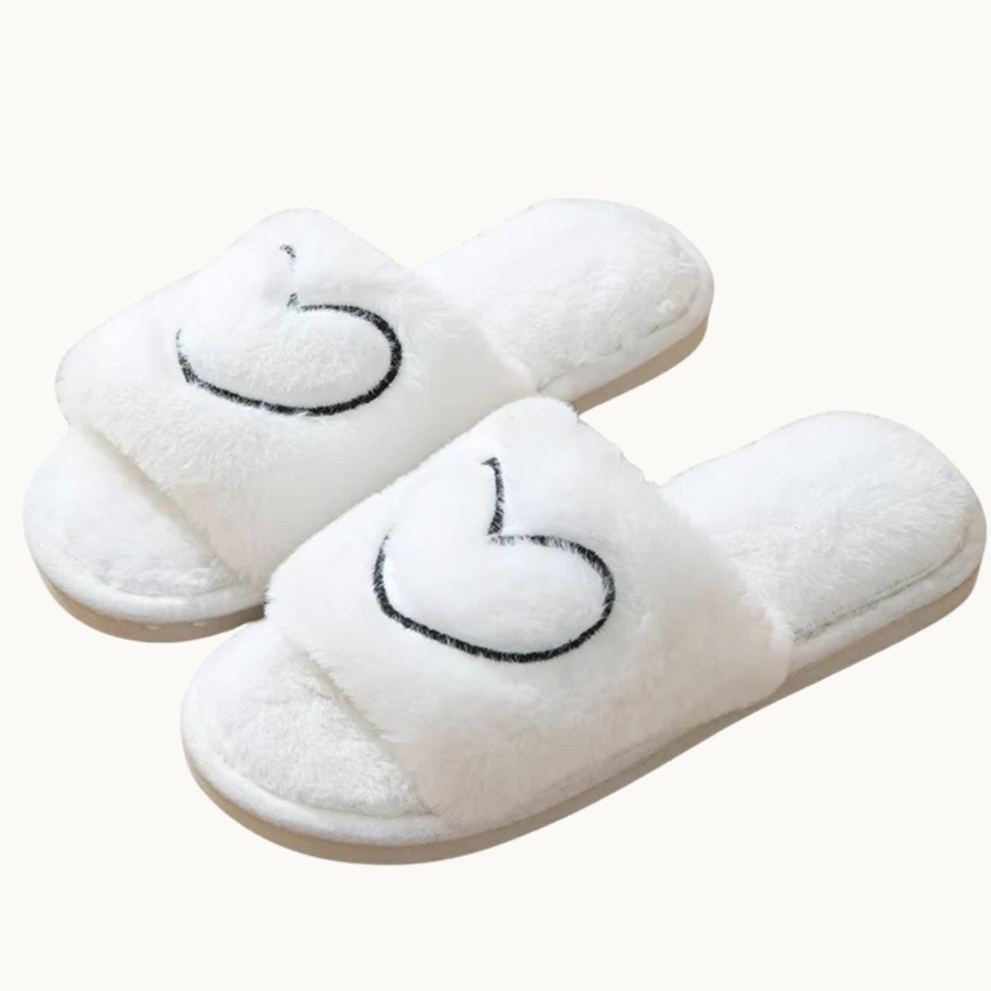 Bridal Party Heart Slippers – Cozy Moments Before “I Do”