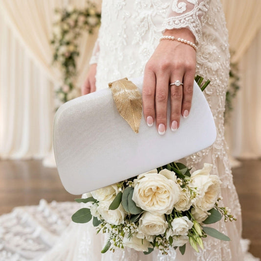 Bridal Leaf Clutch