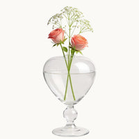 Heart-Shaped Flower Vase