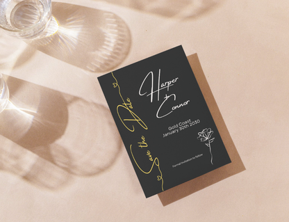 Editable Wedding Invitation Template 