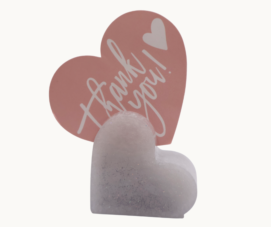 Heart Resin Place Card Holders – Wedding Table Name Holders | Menu, Photo & Card Display Stand