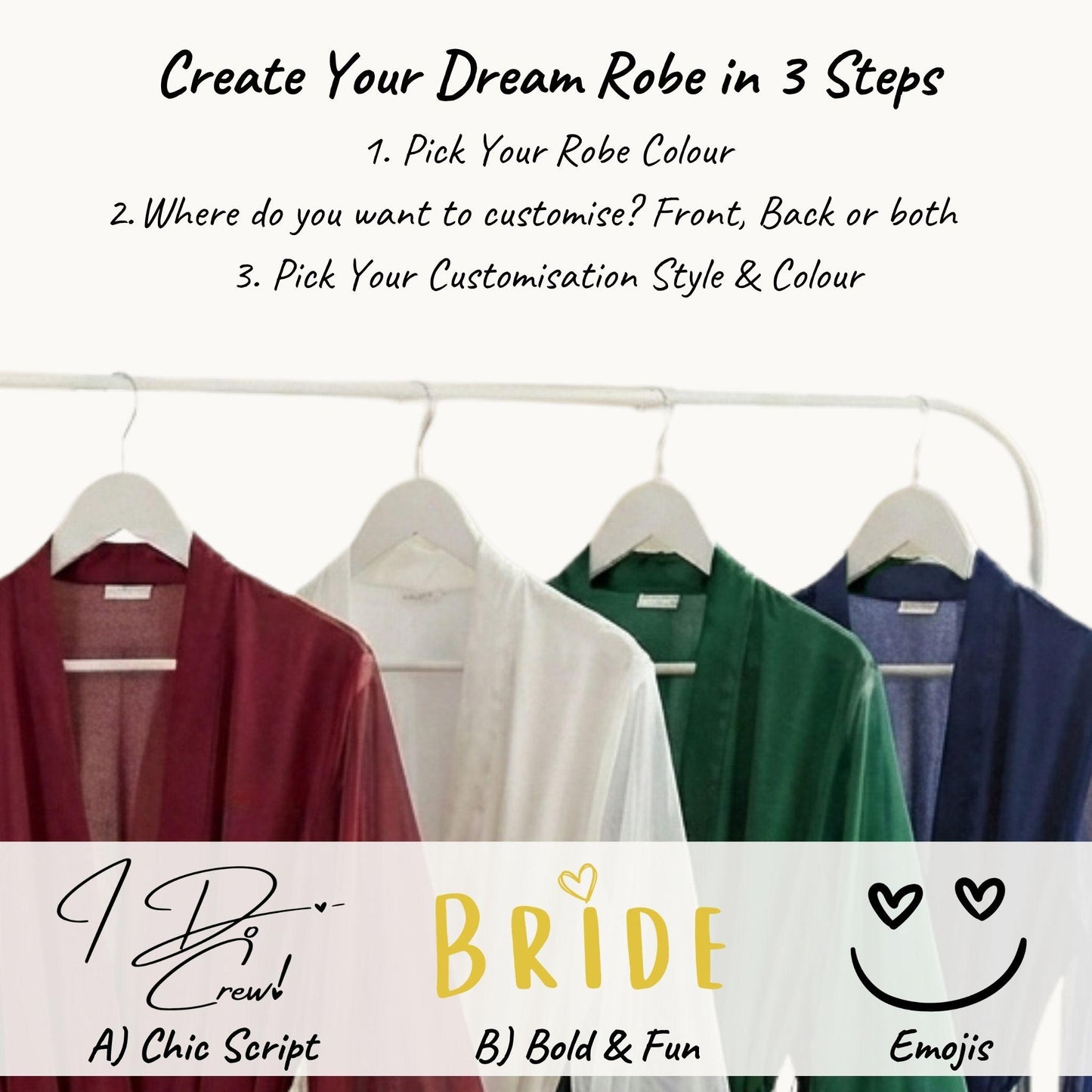 Feather Sleeve Bridesmaid Robe – Luxury Satin Getting Ready Outfit