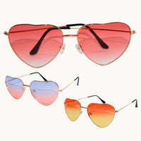 Heart Shaped Bridal Party Sunglasses