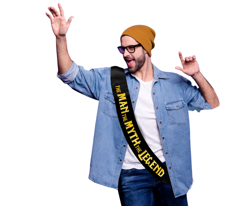 The Man the Myth the Legend Sash