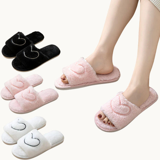 Bridal Party Heart Slippers – Cozy Moments Before “I Do”