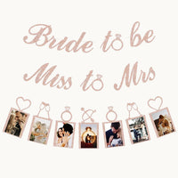 Bride to Be Photo Banner – The “From Miss to Memories” Moment Maker
