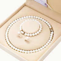 Pearl Wedding Jewellery Set (3 Piece)