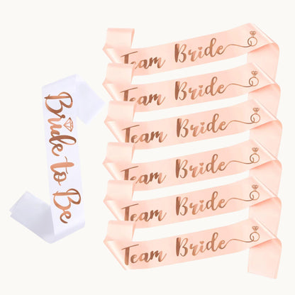 Bridal Party Sash Set – Team Bride Kit