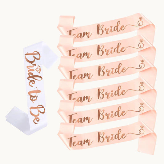 Bridal Party Sash Set – Team Bride Kit