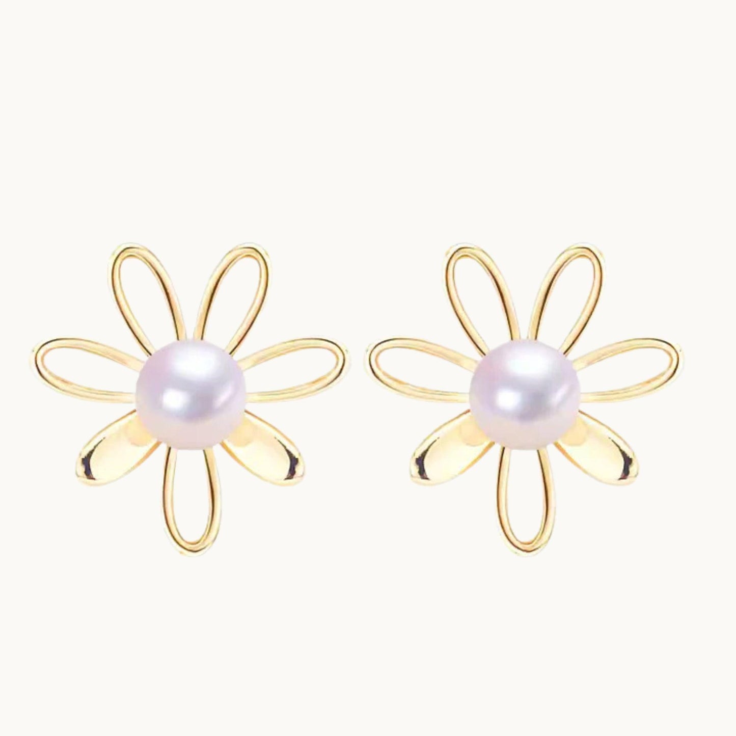 Daisy Pearl Earrings – A Garden Romance You Can Wear