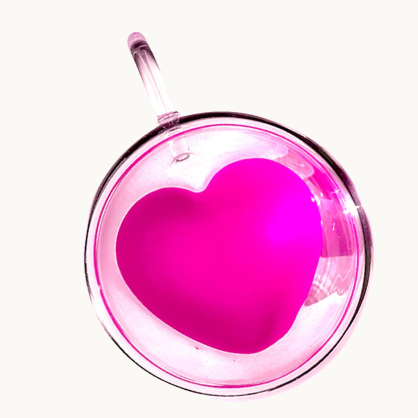 Heart Shaped Glass Mug for Sweet Everyday Moments