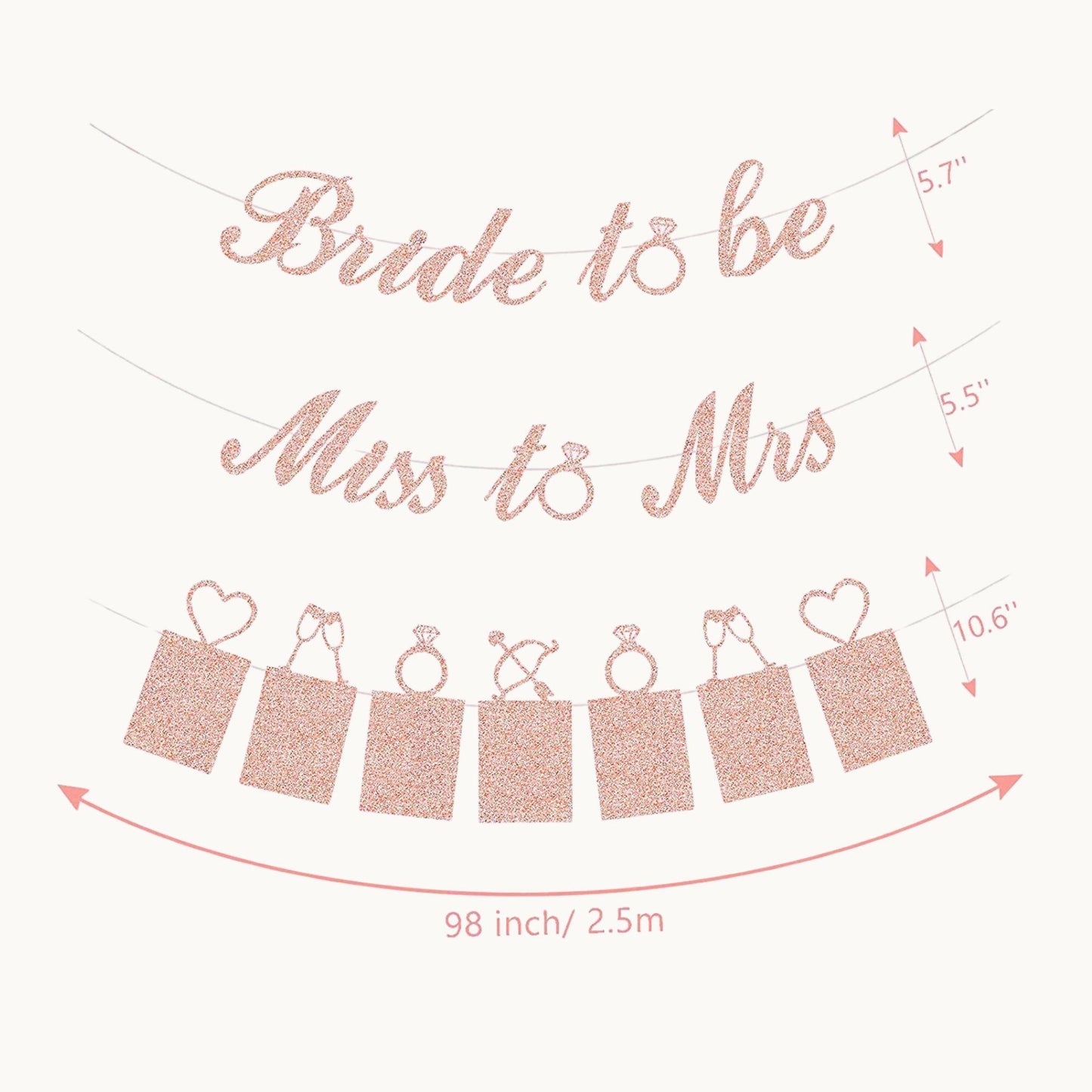 Bride to Be Photo Banner – The “From Miss to Memories” Moment Maker