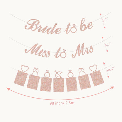 Bride to Be Photo Banner – The “From Miss to Memories” Moment Maker