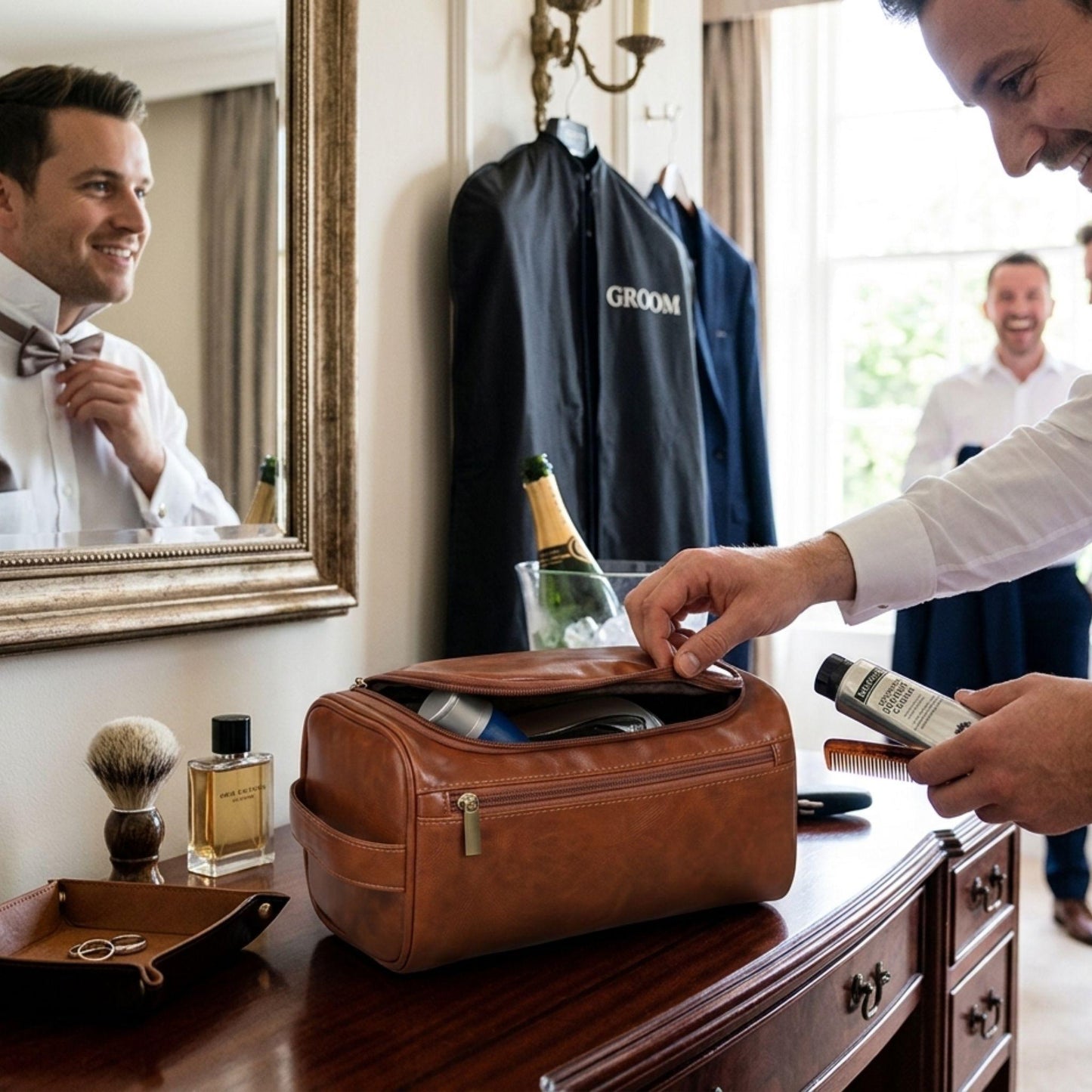 The “Pack Like a Pro” Hanging Toiletry Bag