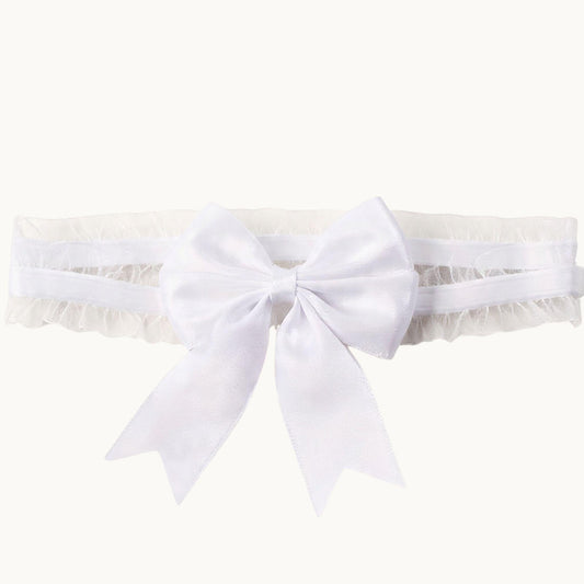 Cute Bow Garter - Solid Bow