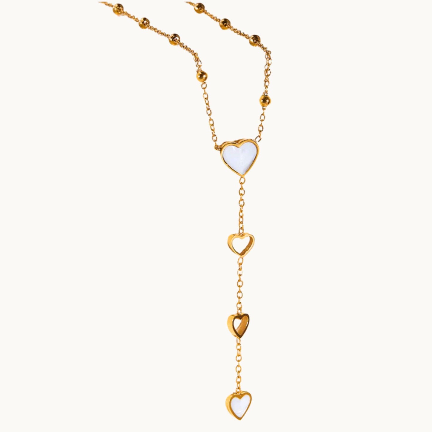 Pearl Heart Necklace