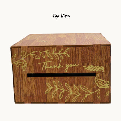 Wedding Card Box – Rustic Romance Meets Your Love Story