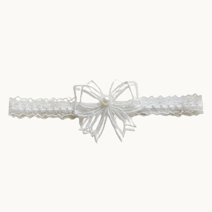 Cute Bow Garter - Sheer Bow