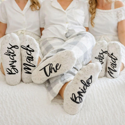 Bridesmaid Wedding Party Socks