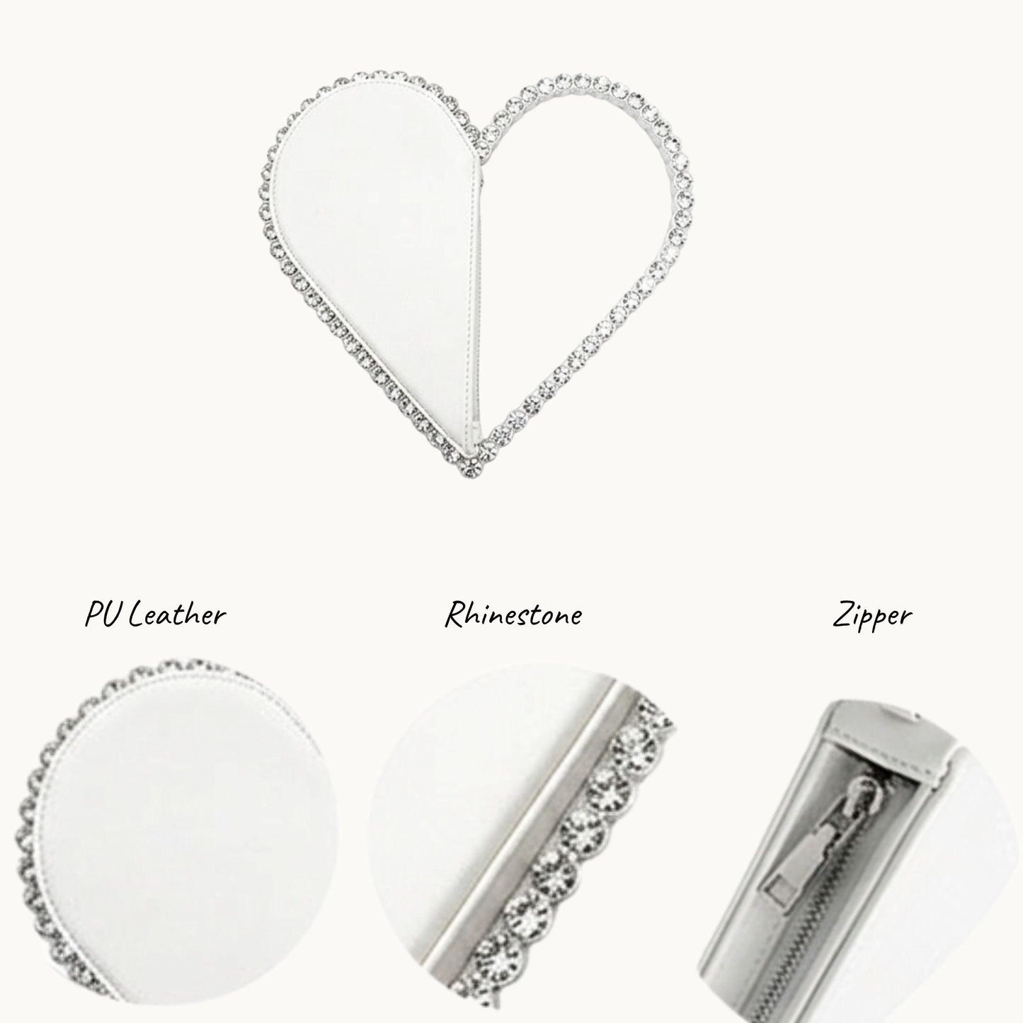 Heart In Hand Bridal Clutch – The “Carry Love With You” Statement Piece