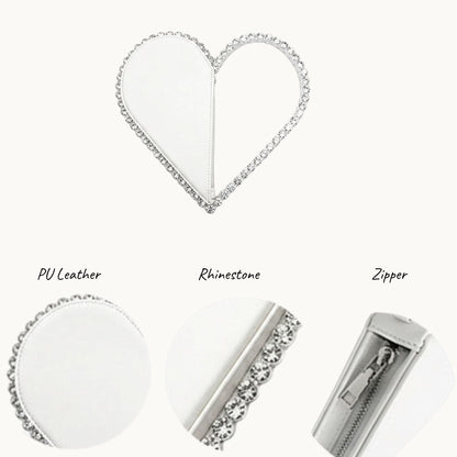Heart In Hand Bridal Clutch – The “Carry Love With You” Statement Piece