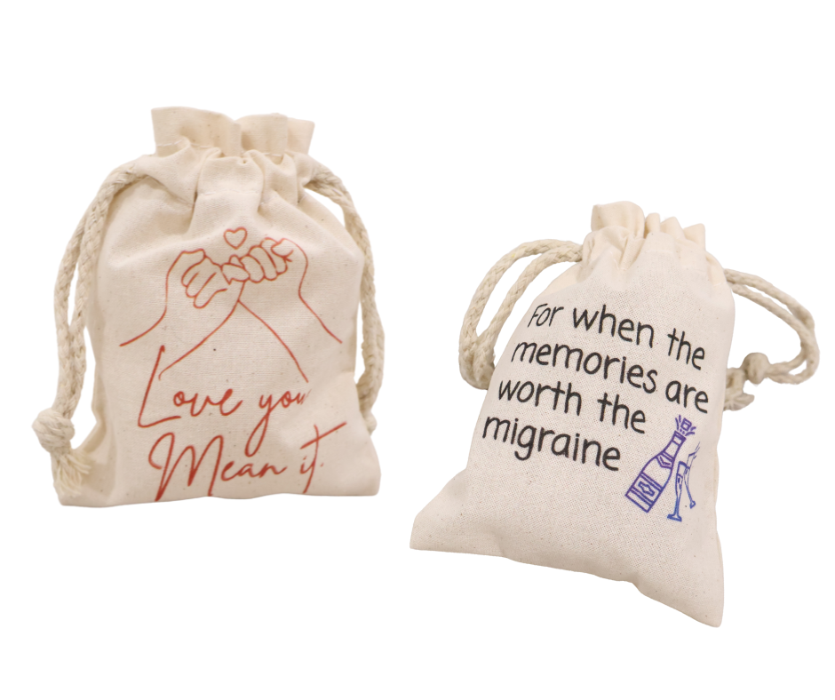 Party Favour Mini Drawstring Bags