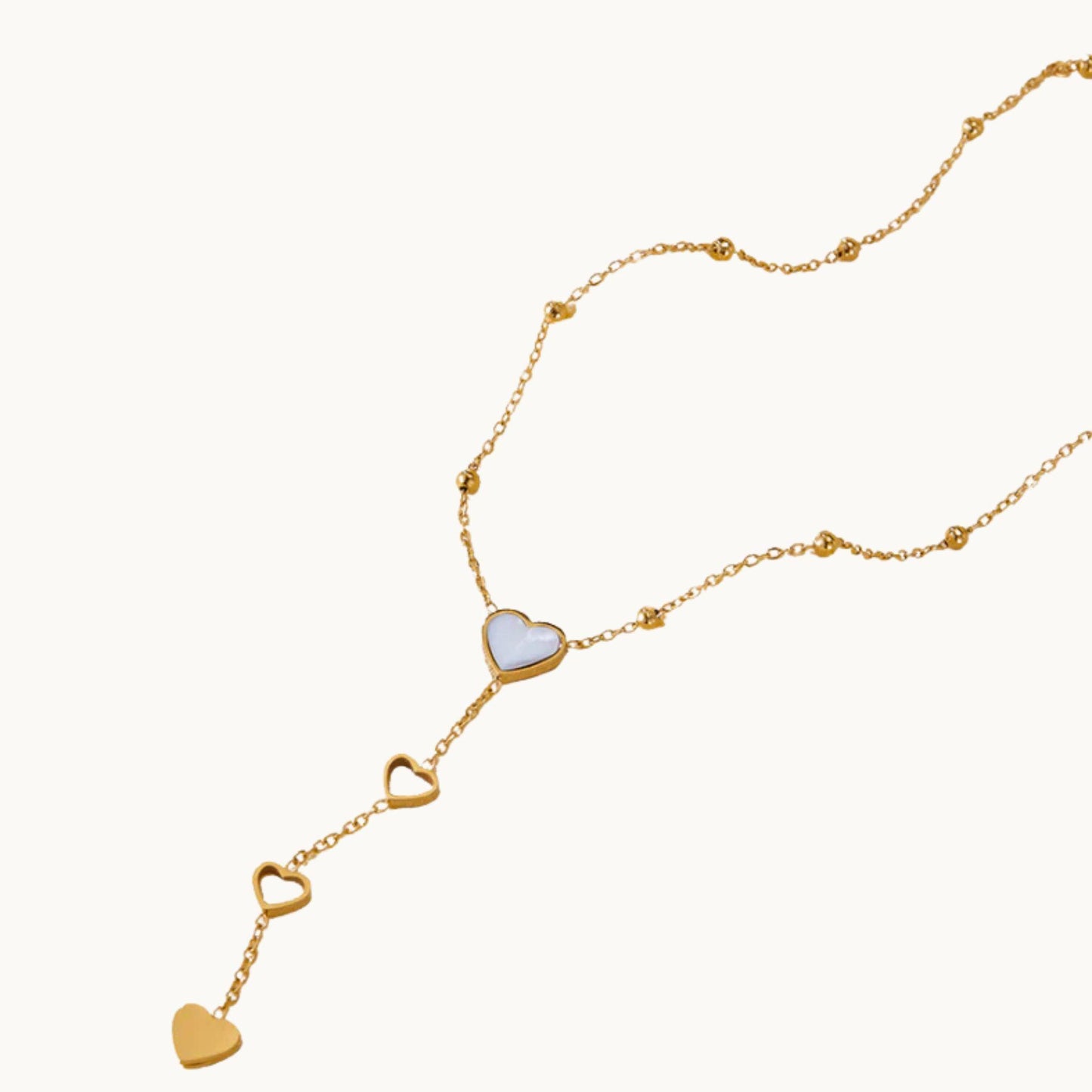 Pearl Heart Necklace