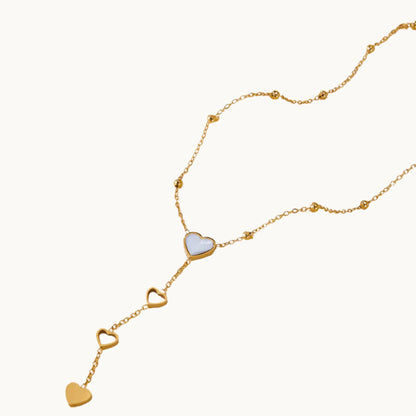 Pearl Heart Necklace