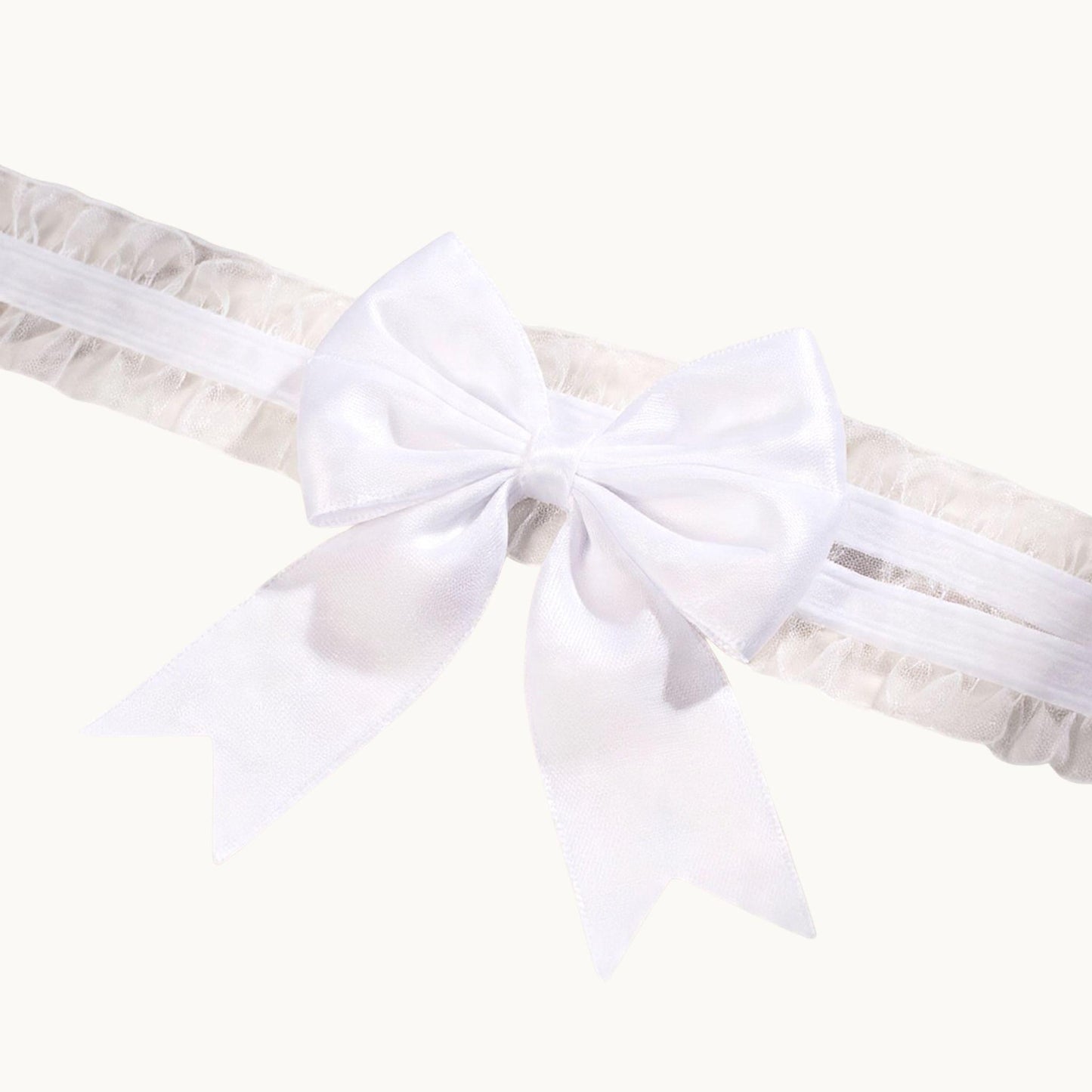 Cute Bow Garter - Solid Bow