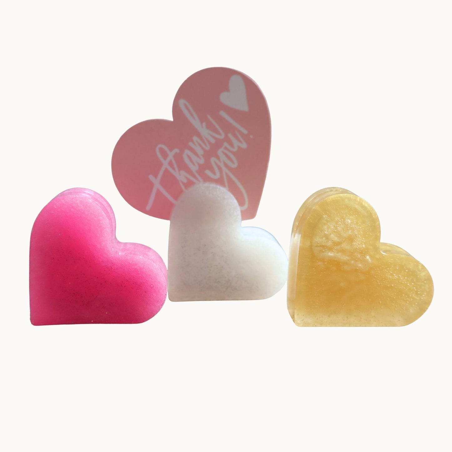 Heart Name Place Cards – Personalised Resin Wedding Table Settings