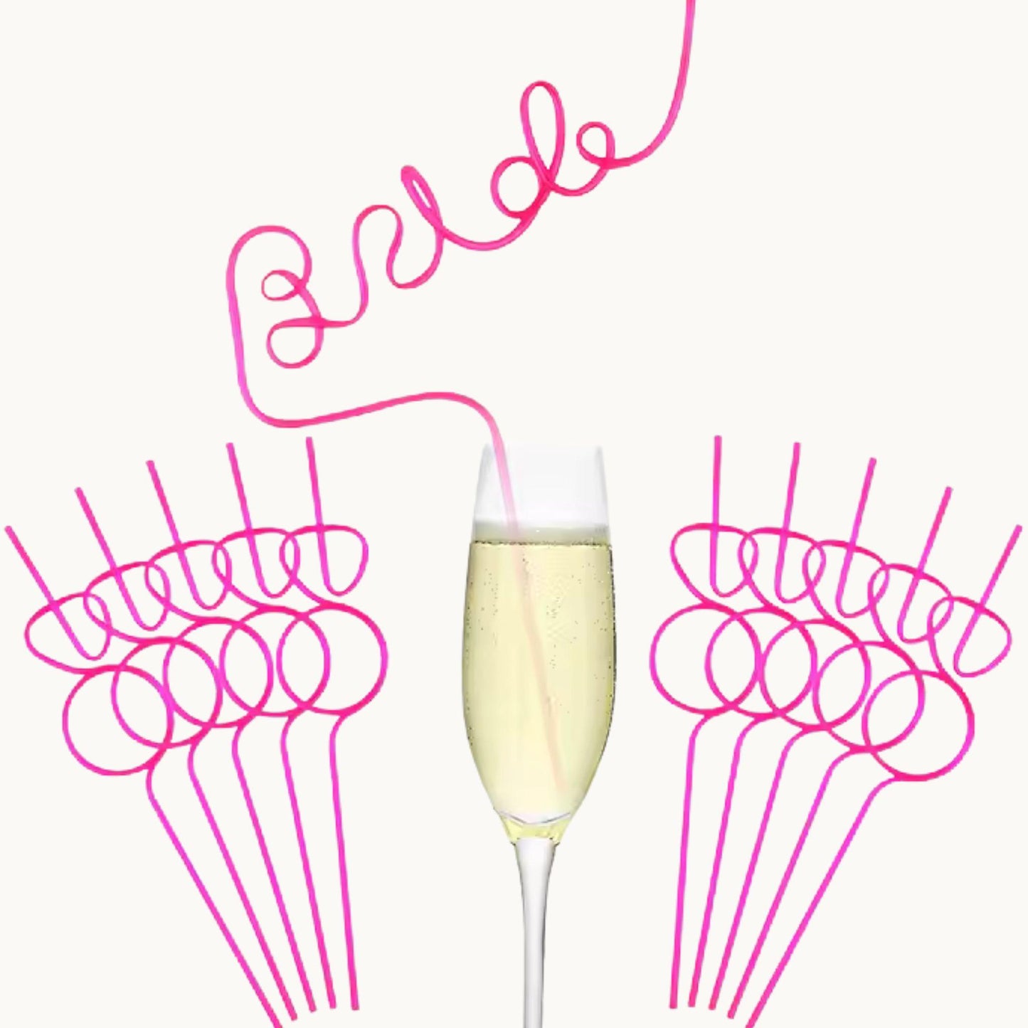 Hens Party Straws