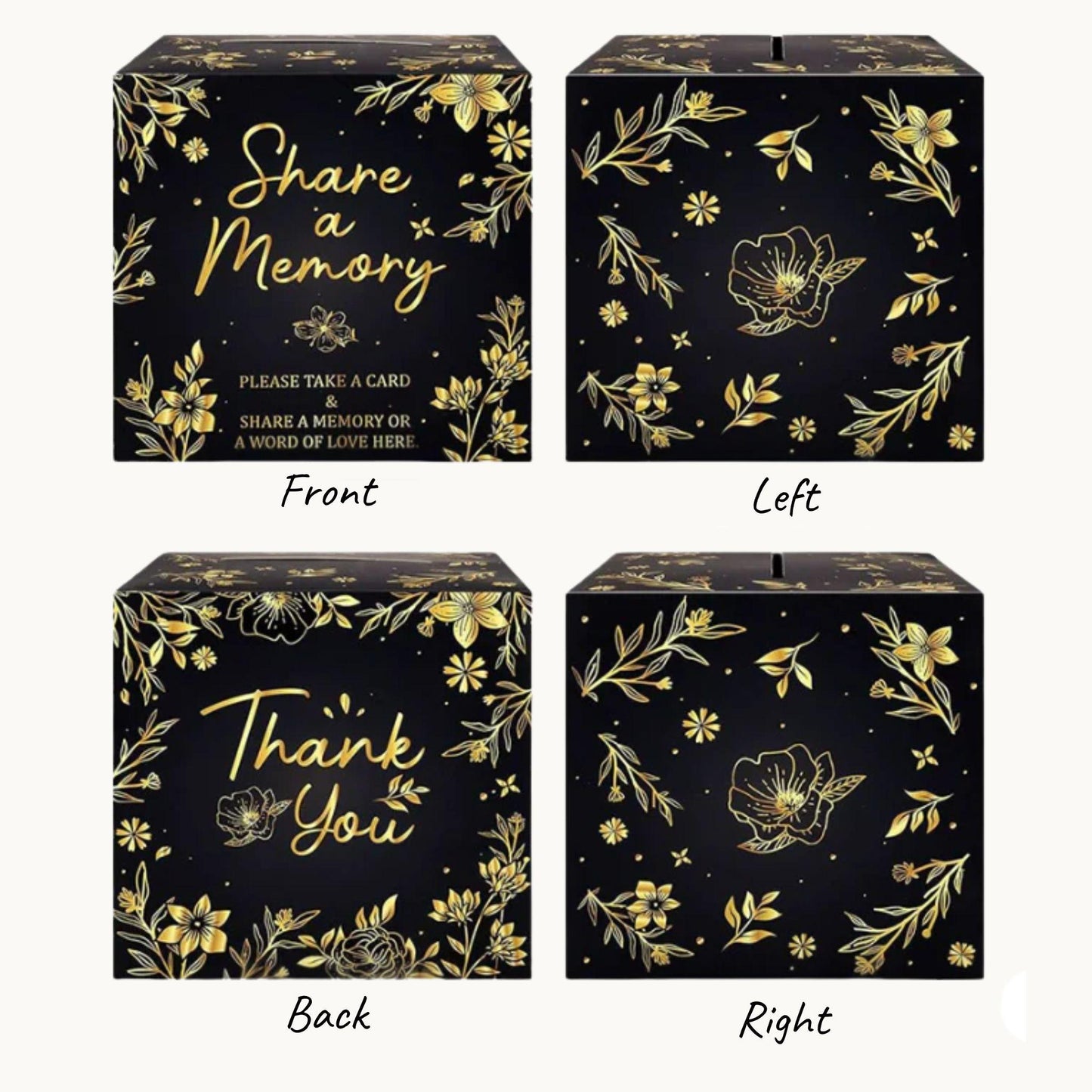 Share a Wedding Memory Notes Box