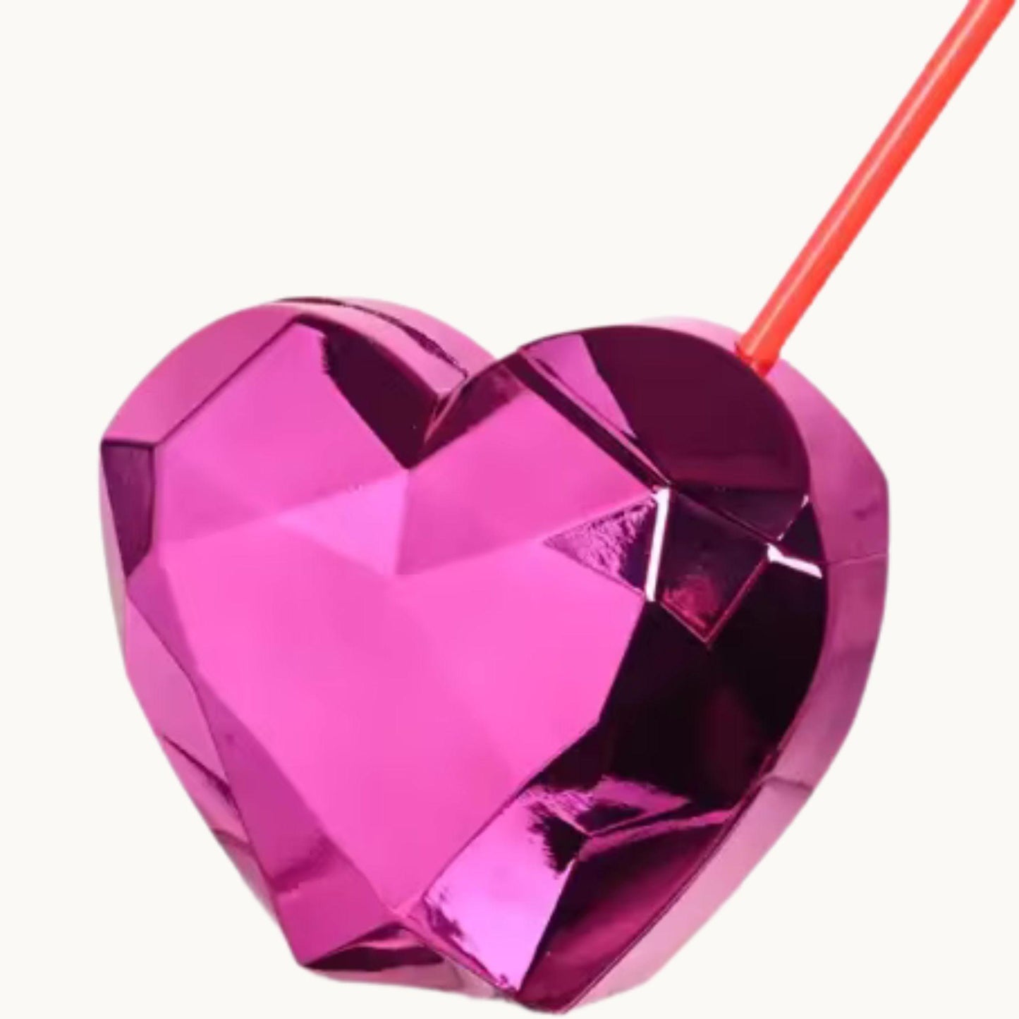 Metallic Heart Tumbler 600ml