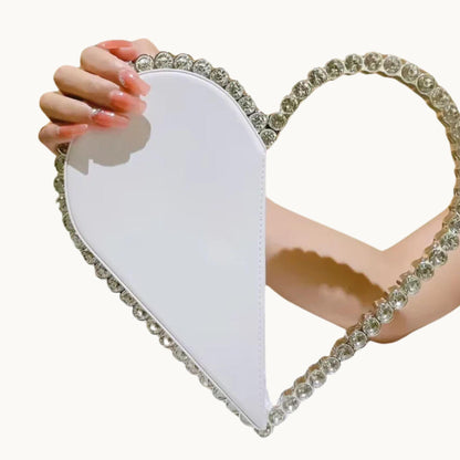 Heart In Hand Bridal Clutch – The “Carry Love With You” Statement Piece