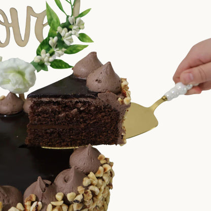 Pearl Cake Knife & Server Set | Wedding Cake Cutting Set
