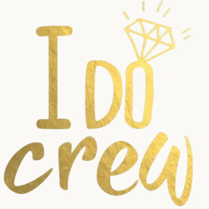 Bridal Party Temporary Tattoos