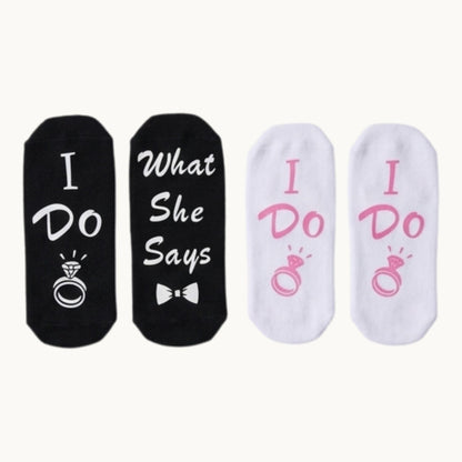 Wedding Couple Socks Set – The Inside Joke You’ll Wear Forever