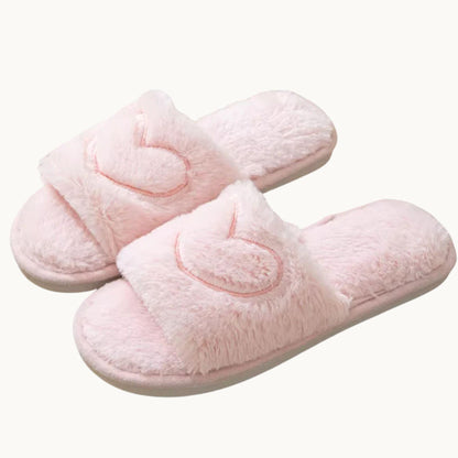 Bridal Party Heart Slippers – Cozy Moments Before “I Do”