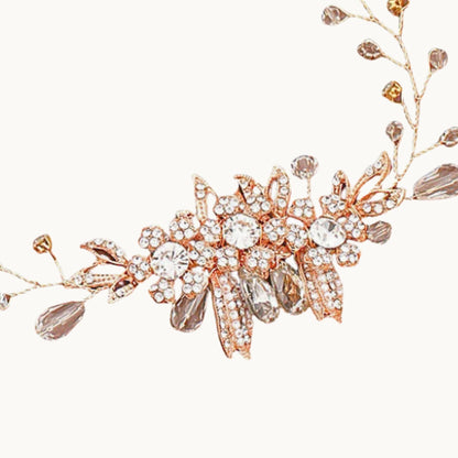 Rose Gold Hair Vine