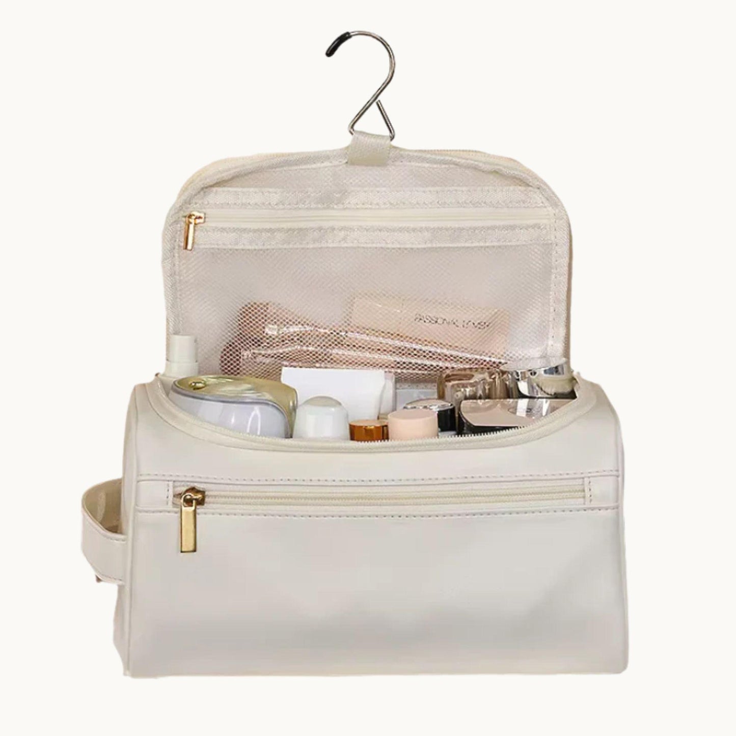 The “Pack Like a Pro” Hanging Toiletry Bag