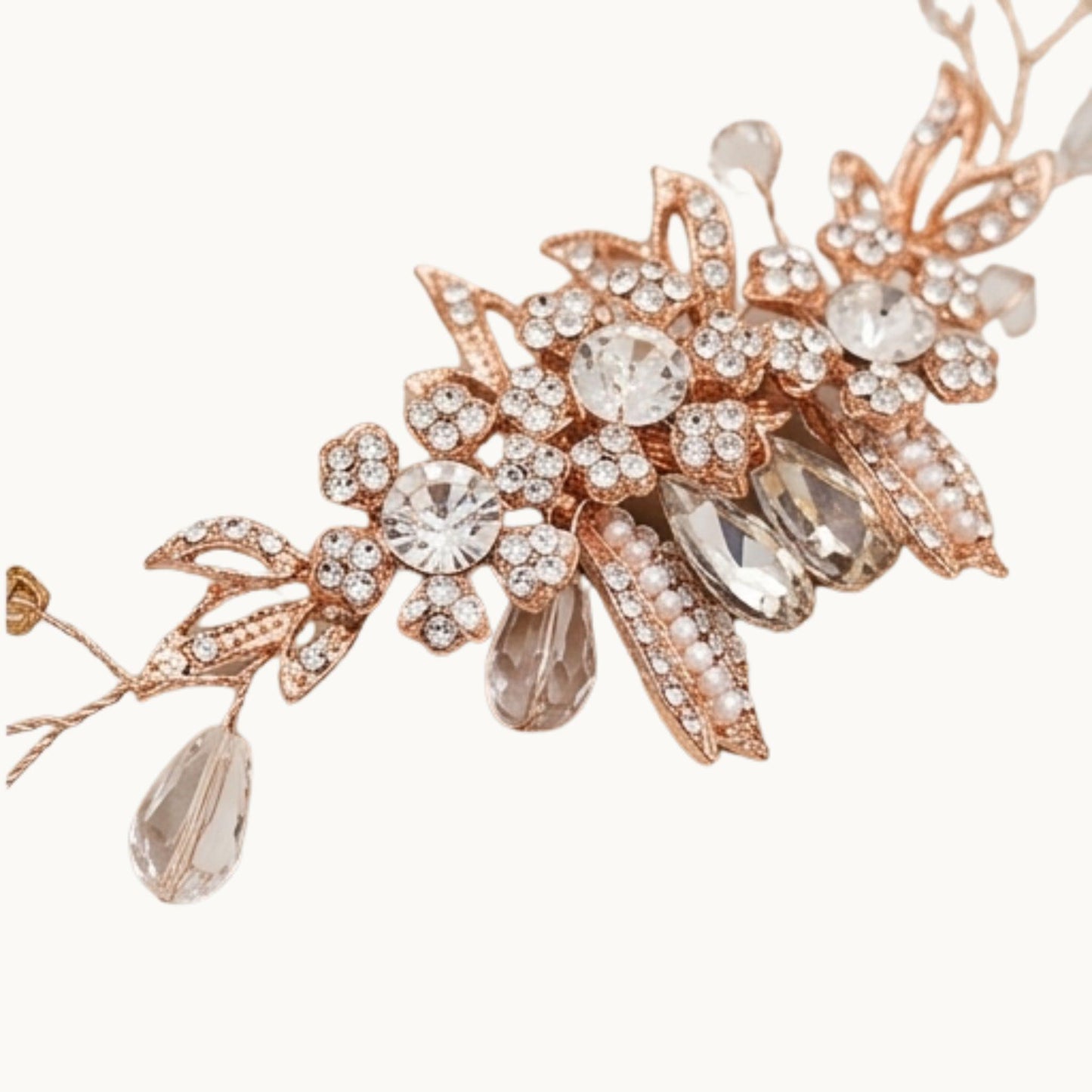 Rose Gold Hair Vine
